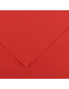 Cartulina pliego 25 unidades (50x65cm. - 185gr.) - Rojo