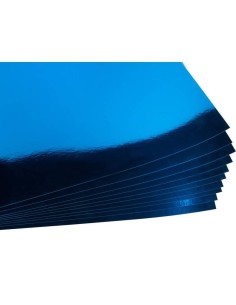 Cartulina metalizada pliego 10 unidades (50x65cm. -...
