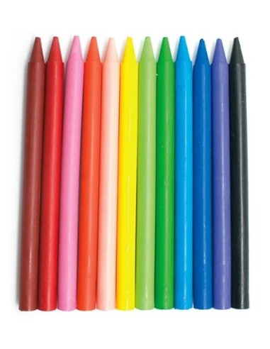 Ceras Plastidecor - 12 colores