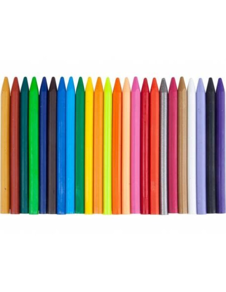 Ceras Plastidecor - 24 colores