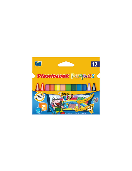 Ceras Plastidecor Peques - 12 colores