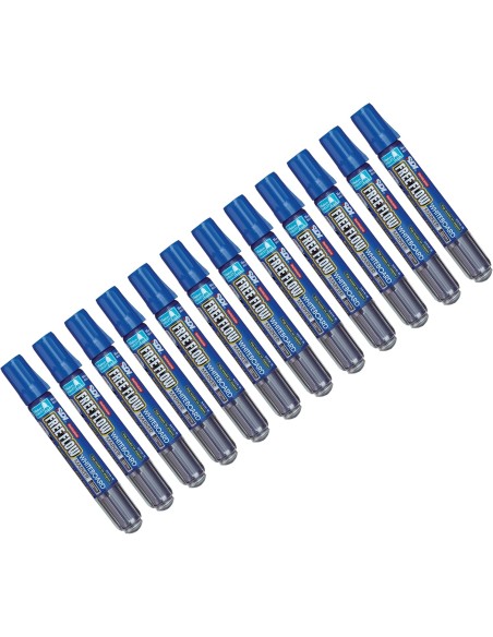 Rotulador de pizarra Free Flow Azul - 12 unidades