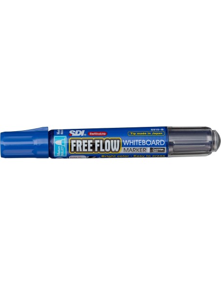 Rotulador de pizarra Free Flow Azul - 12 unidades
