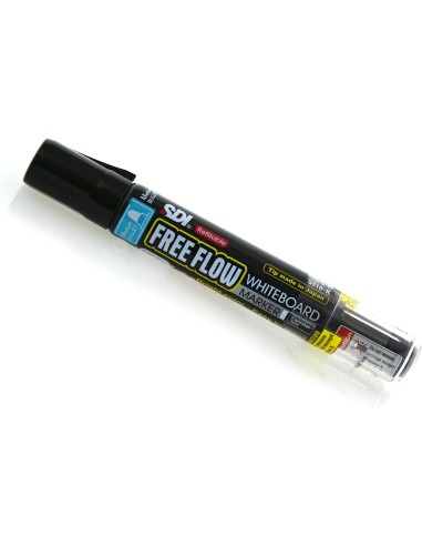 Rotulador de pizarra Free Flow Negro - 12 unidades