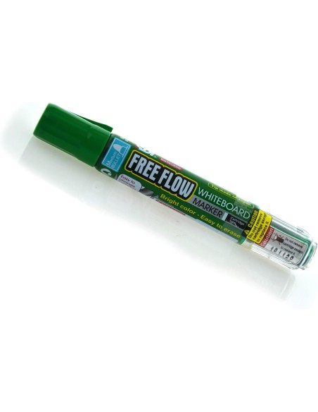 Rotulador de pizarra Free Flow Verde - 12 unidades