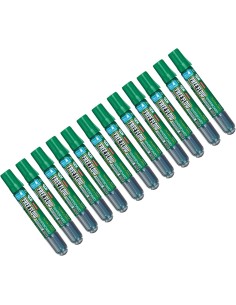 Rotulador de pizarra Free Flow Verde - 12 unidades