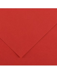 Cartulina pliego 10 unidades (50x65cm. - 185gr.) - Rojo