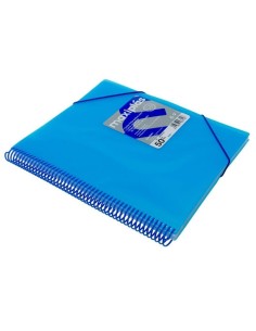 Carpeta Maxiplas 50 fundas - Azul
