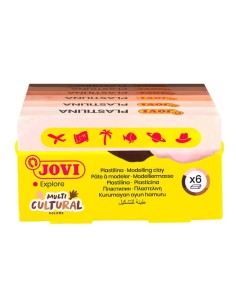 Plastilina multicultural - 6 pastillas 2