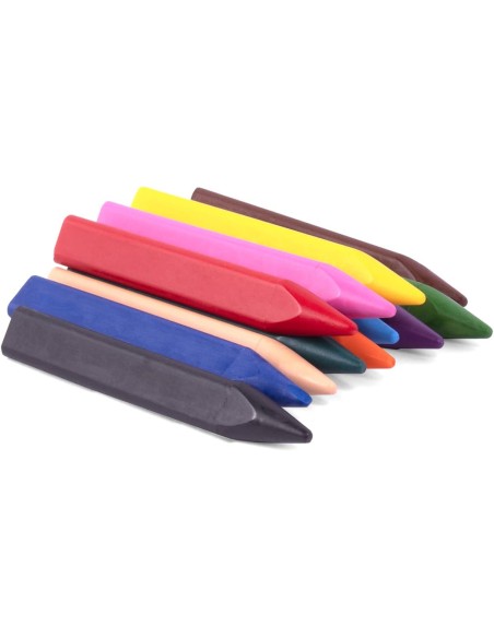 Caja de ceras triangulares Wax - 12 colores