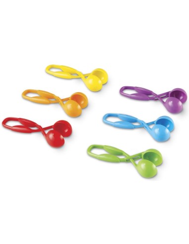 Pinzas cuchara Squeezy - 6 unidades