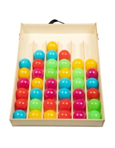 Gran juego de clasificar bolas y colores