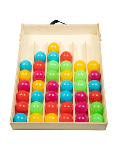 Gran juego de clasificar bolas y colores