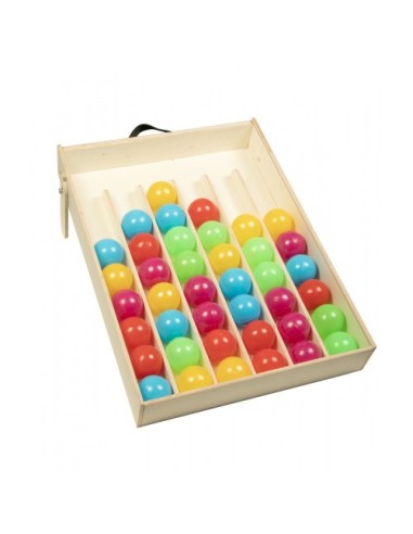 Gran juego de clasificar bolas y colores