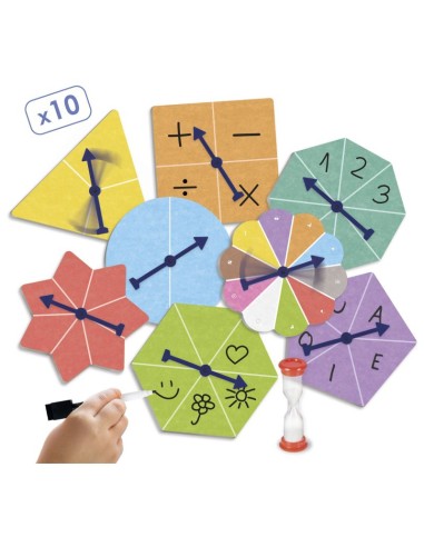 Ruletas en blanco para crear juegos - 10 formas