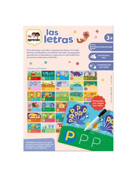Yo aprendo - Escribir las letras