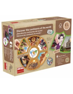 Descubre los continentes del mundo