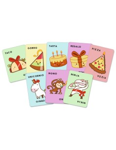 Taco, gorro, tarta, regalo y piza 2
