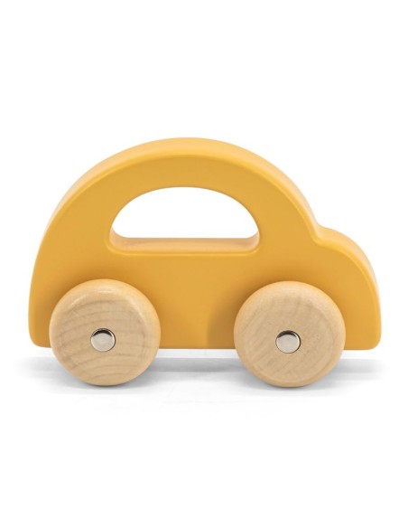 Coche de madera - 4 unidades