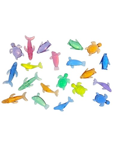 Animales marinos translúcidos