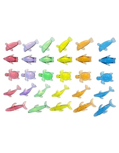 Animales marinos translúcidos