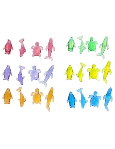 Animales marinos translúcidos