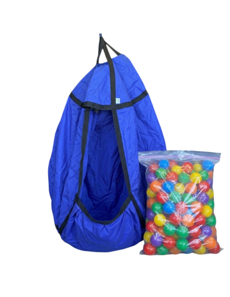 Hamaca sensorial con bolas