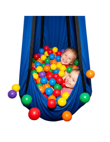 Hamaca sensorial con bolas