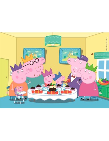 Puzle Peppa Pig - 2 puzles x 20 piezas
