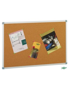 Tablero de corcho económico - 90 x 120 cm.