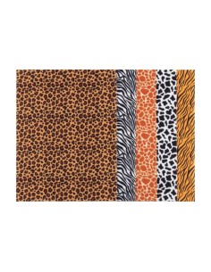 Fieltro estampado piel de animales