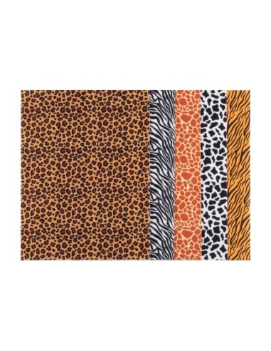 Fieltro estampado piel de animales