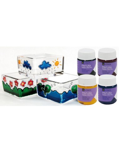 Kit de pintura para vidrio