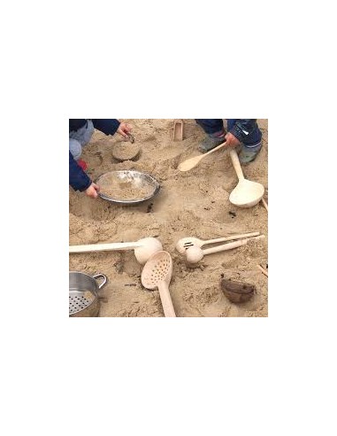 Utensilios de cocina montessori - 12 unidades