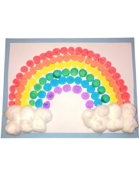 Pintura con esponja - 6 unidades