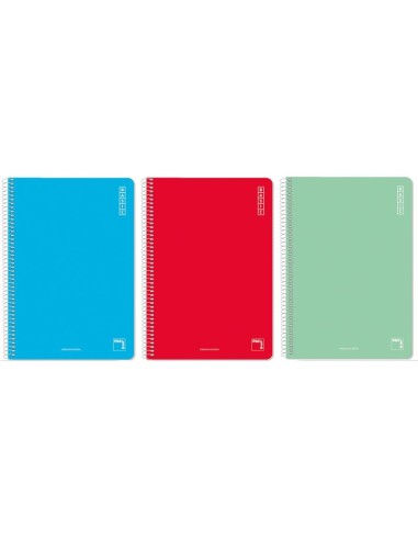 Bloc folio 80 hojas: Pauta 3.5 mm. - 10 unidades