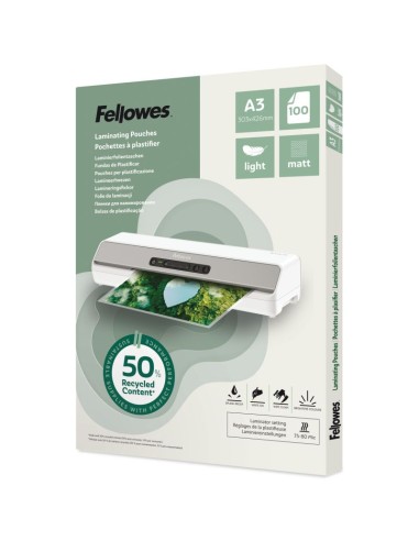 Fundas para plastificar brillo - 80 micras A3