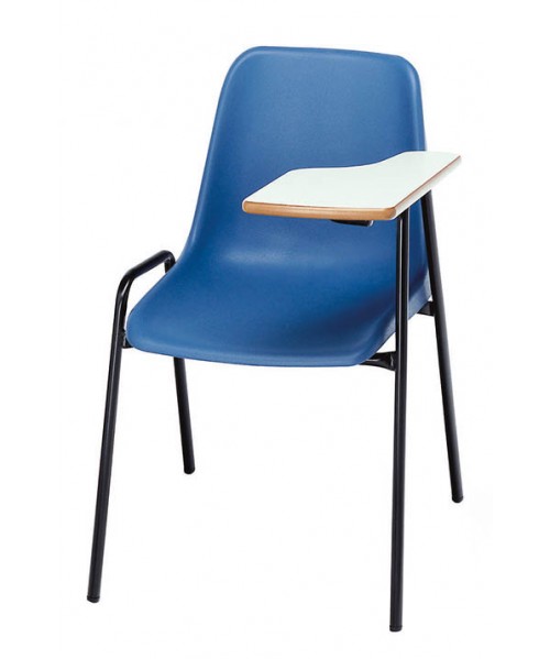 Silla carcasa con pala zurdo. Patas negras - 45 cm. de alto 2