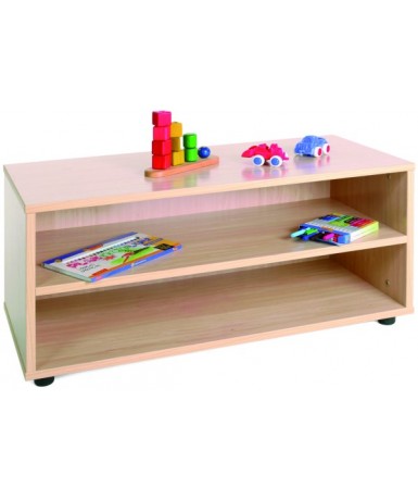 Mueble superbajo estantería 2 huecos