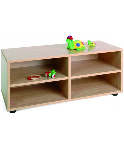 Mueble estantería 4 huecos
