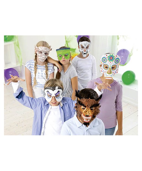 6 máscaras de terror para decorar 2