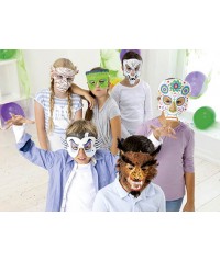 6 máscaras de terror para decorar