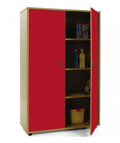 Armario medio: 2 puertas + 4 huecos