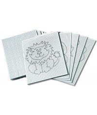 40 Cartones perforados para coser. Folia