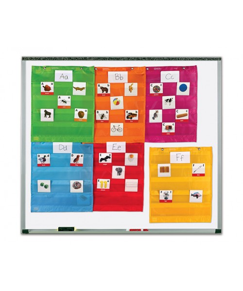 6 Paneles magnéticos con bolsillos Learning 2