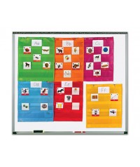 6 Paneles magnéticos con bolsillos Learning