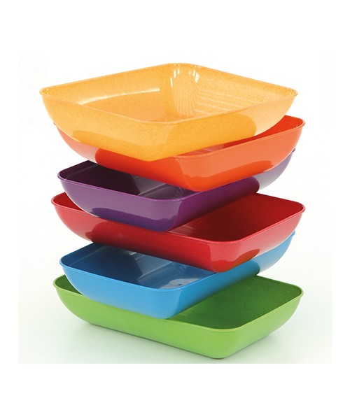 Bandejas eco surtidas - 6 unidades