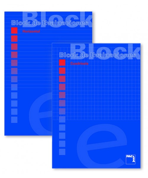 50 Block examén DIN A4 50 hojas. 2