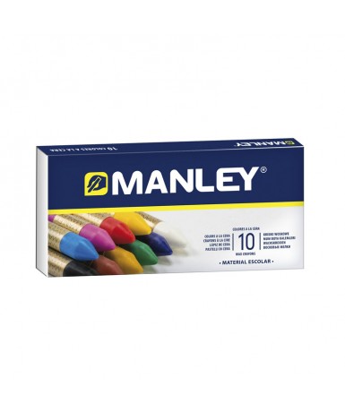 Ceras Manley - Estuche de 10 colores