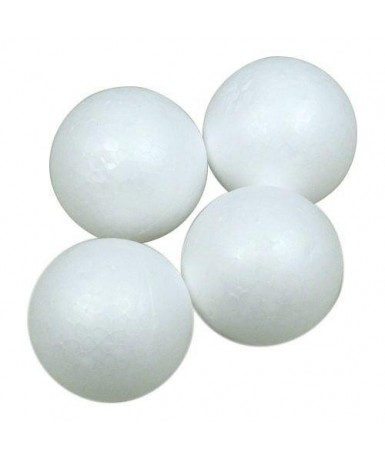 Bolas de porex 7 cm de diámetro, pack de 20...